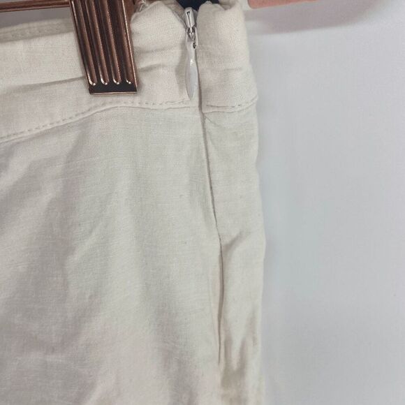 Revolve Majorelle Brexley Womens White Preowned Cropped Trouser Pant Small - Picture 2 of 7